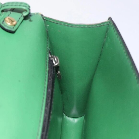 LOUIS VUITTON Epi Pochette Arche Shoulder Bag Green M52574 LV Auth 130925 - Picture 11 of 16